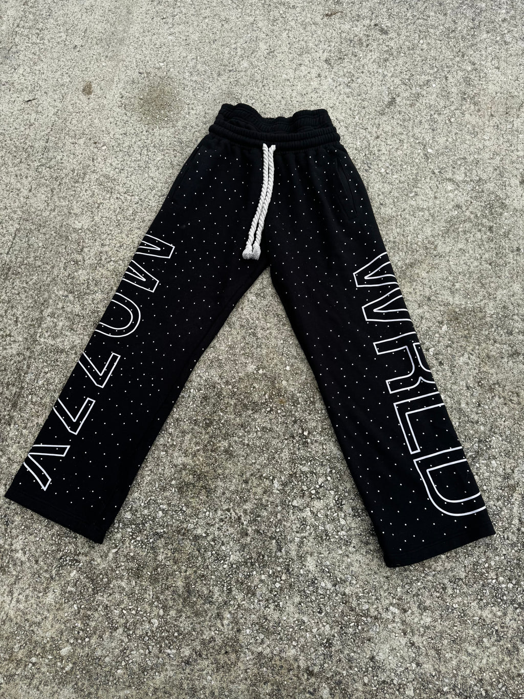 Mozzywurld Rhinestone Pants