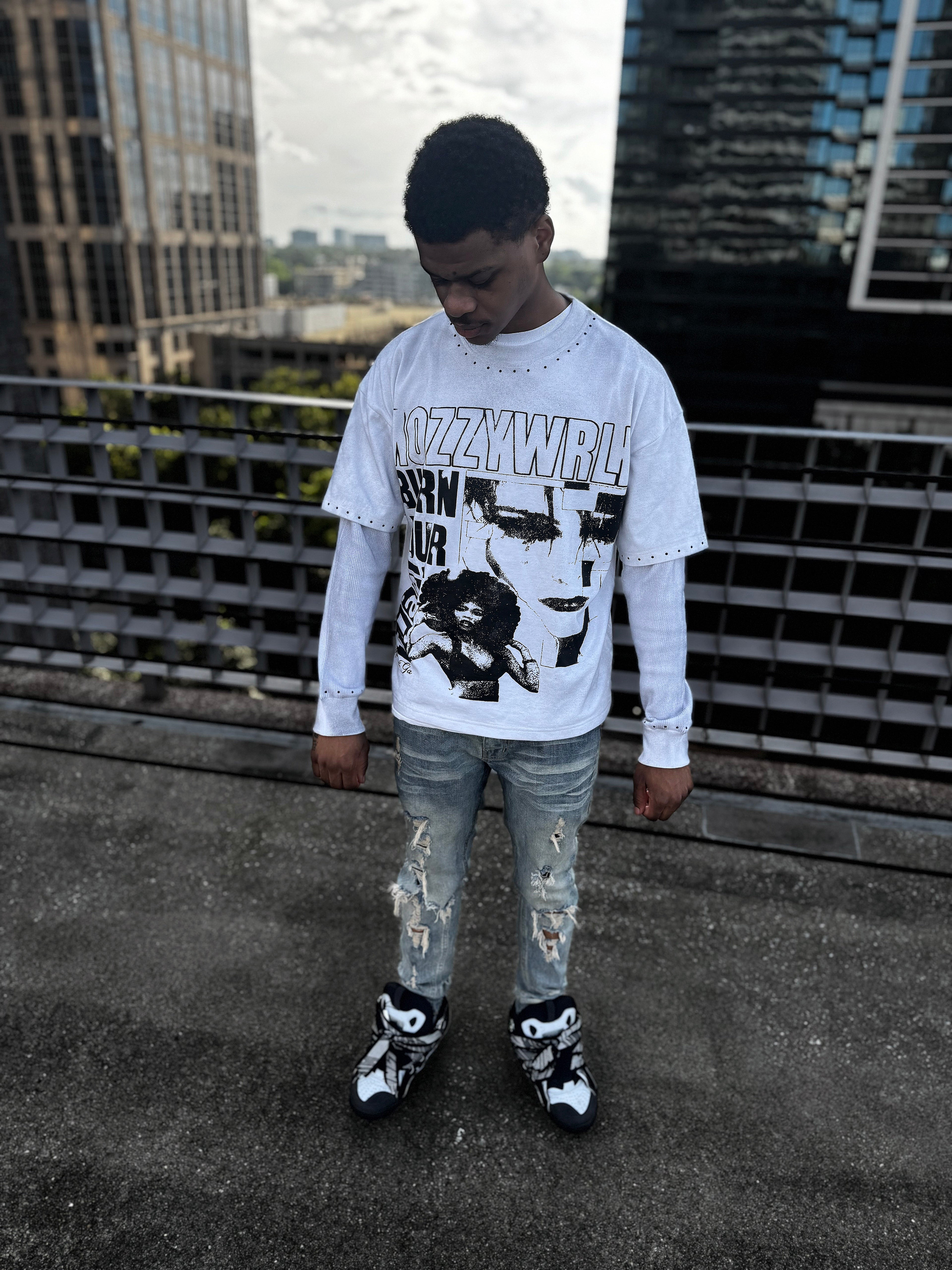 MozzyWurld Rage Double layered shirt