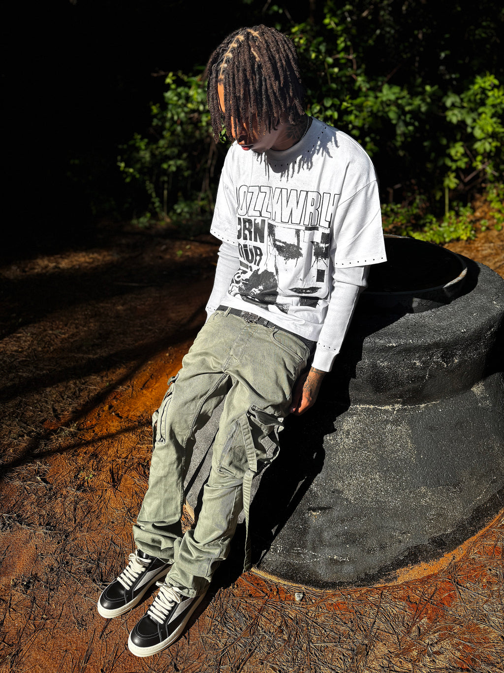 MozzyWurld Rage Double layered shirt